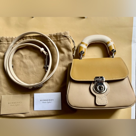 Authentic BURBERRY Mini Top Bag - Picture 3 of 17